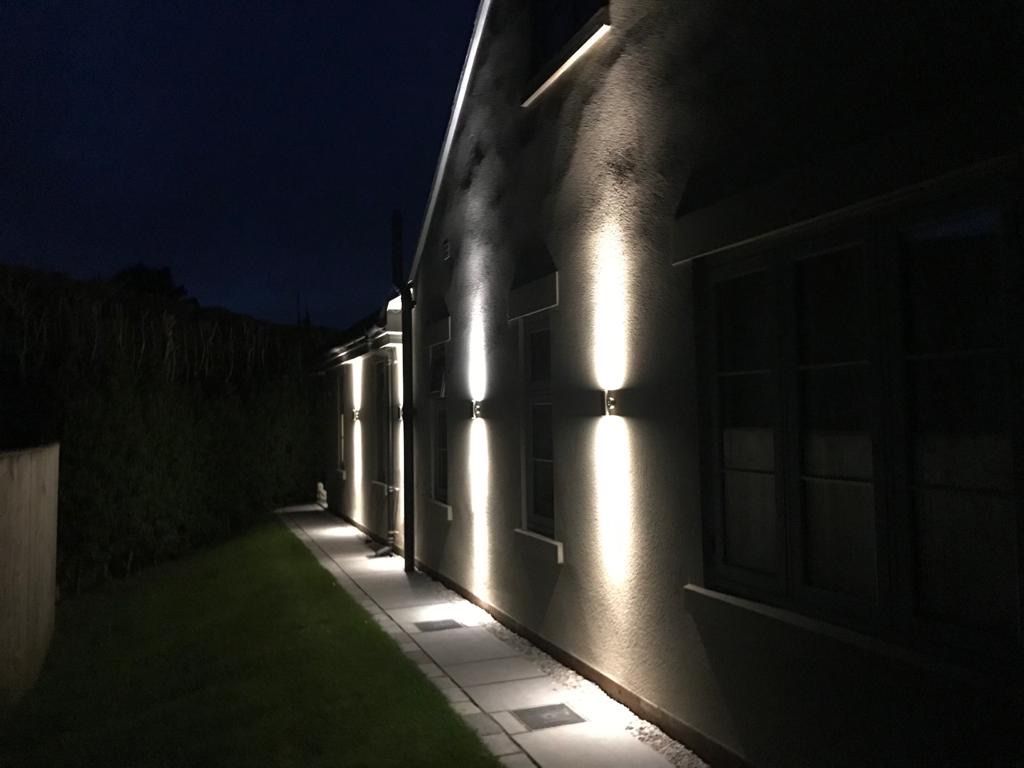Lighting installation in a family home