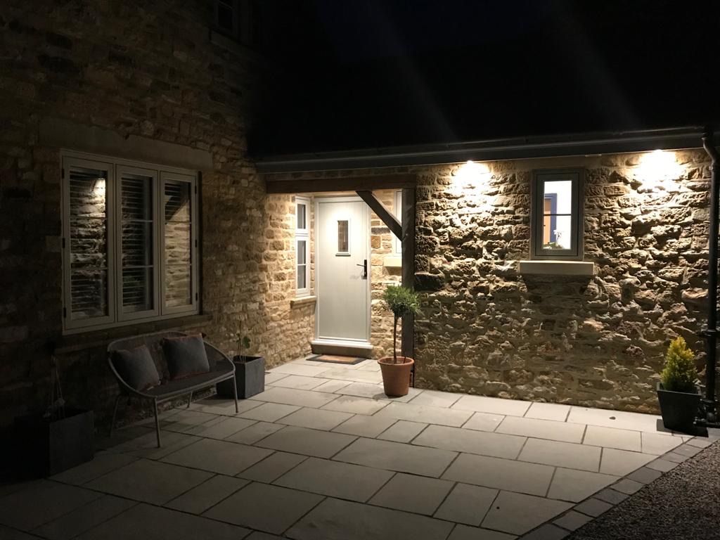 Full house electrical installation on a large residential project