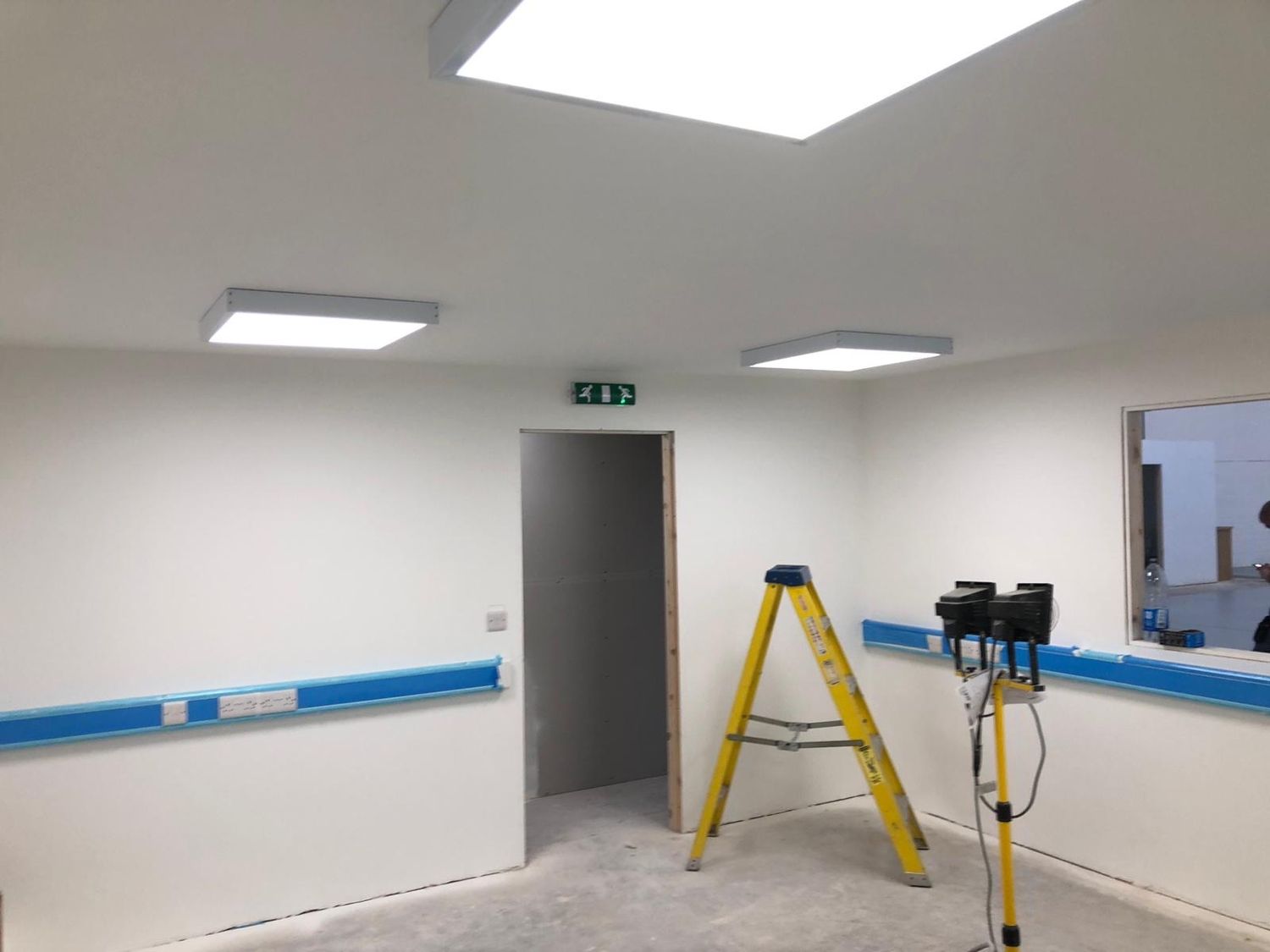 Distribution board serving new commercial offices