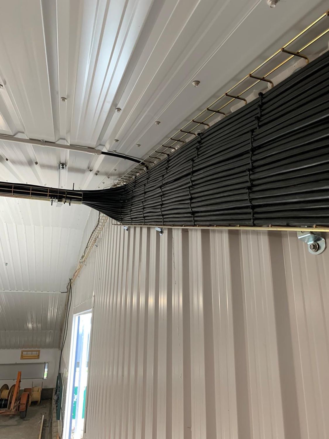 Main distribution panel serving a six unit broiler site
